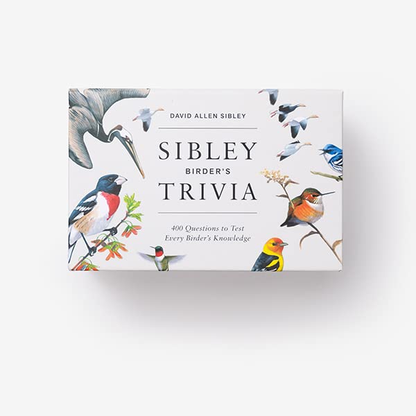 Sibley Birder's Trivia: A Card Game: 400 Questions to Test Every Birder's Knowledge (Ultimate Trivia Card Games)