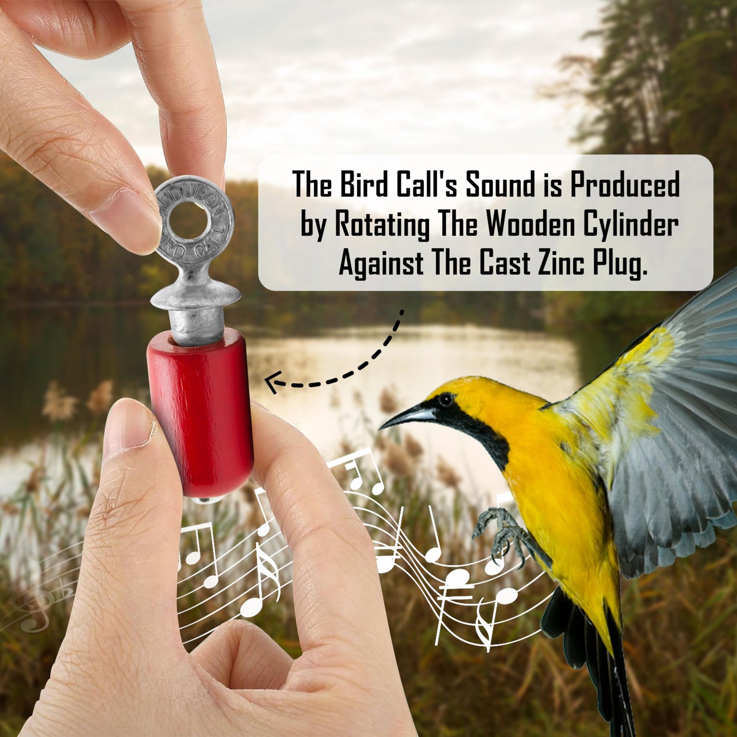 Audubon Bird Call - Red Gift Pack