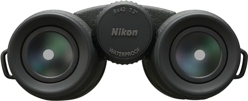 Nikon PROSTAFF P3 8x42 Binocular | Waterproof, fogproof, rubber-armored Full-Size Binocular, wide field of view & long eye relief | Official Nikon USA Model