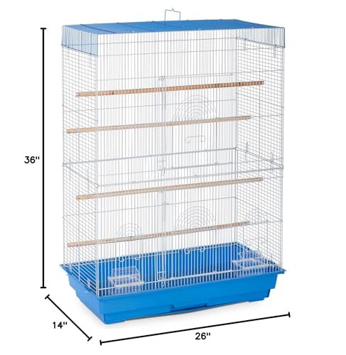 Prevue Pet Products SP42614-3 Flight Cage, Blue/White