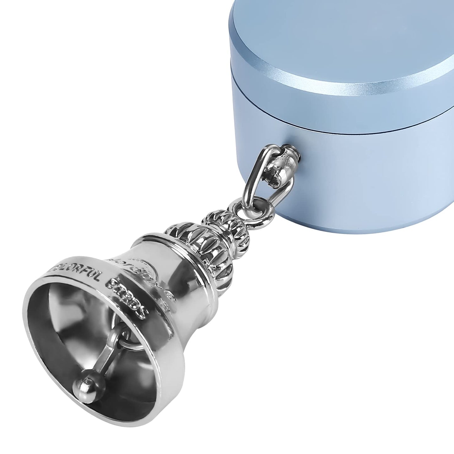 Colorday Bird Toys Parrot Talking Coach & Interactive Voice Bell for Parakeet, African Grey, Amazon Parrots, Quaker, Cockatiel, Conure (Green)