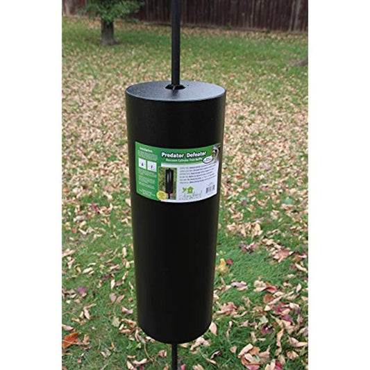 Songbird Essentials Predator Defeater Raccoon and Squirrel Baffle, 24" Tall 8" Diameter