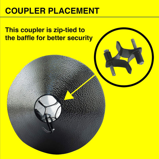 Audubon Torpedo Steel Squirrel Baffle Model NATORPEDO