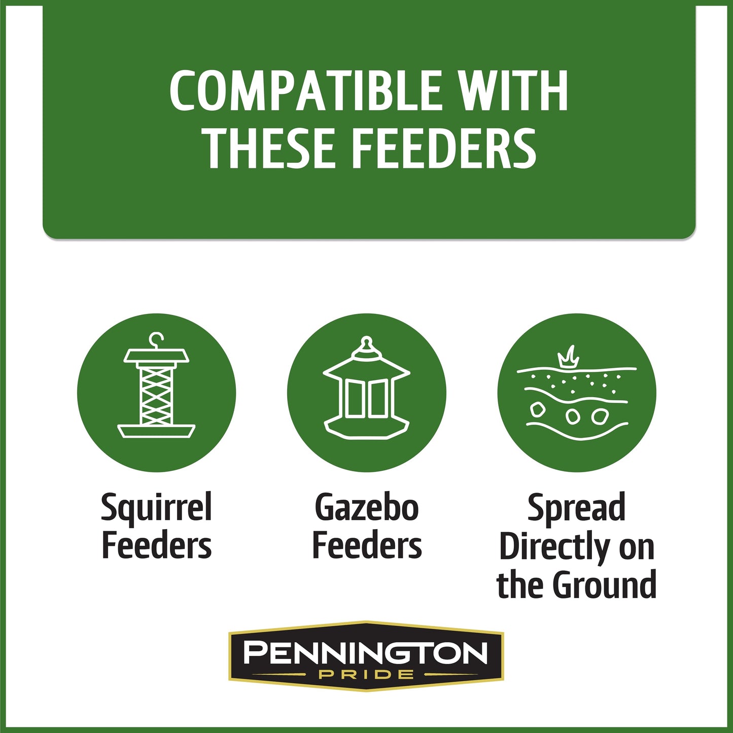 Pennington Pride Squirrel & Critter Blend With Corn, Sunflower Seeds and Peanuts, Helps Keep Critters Away From Bird Feeders, 10-lb. Bag