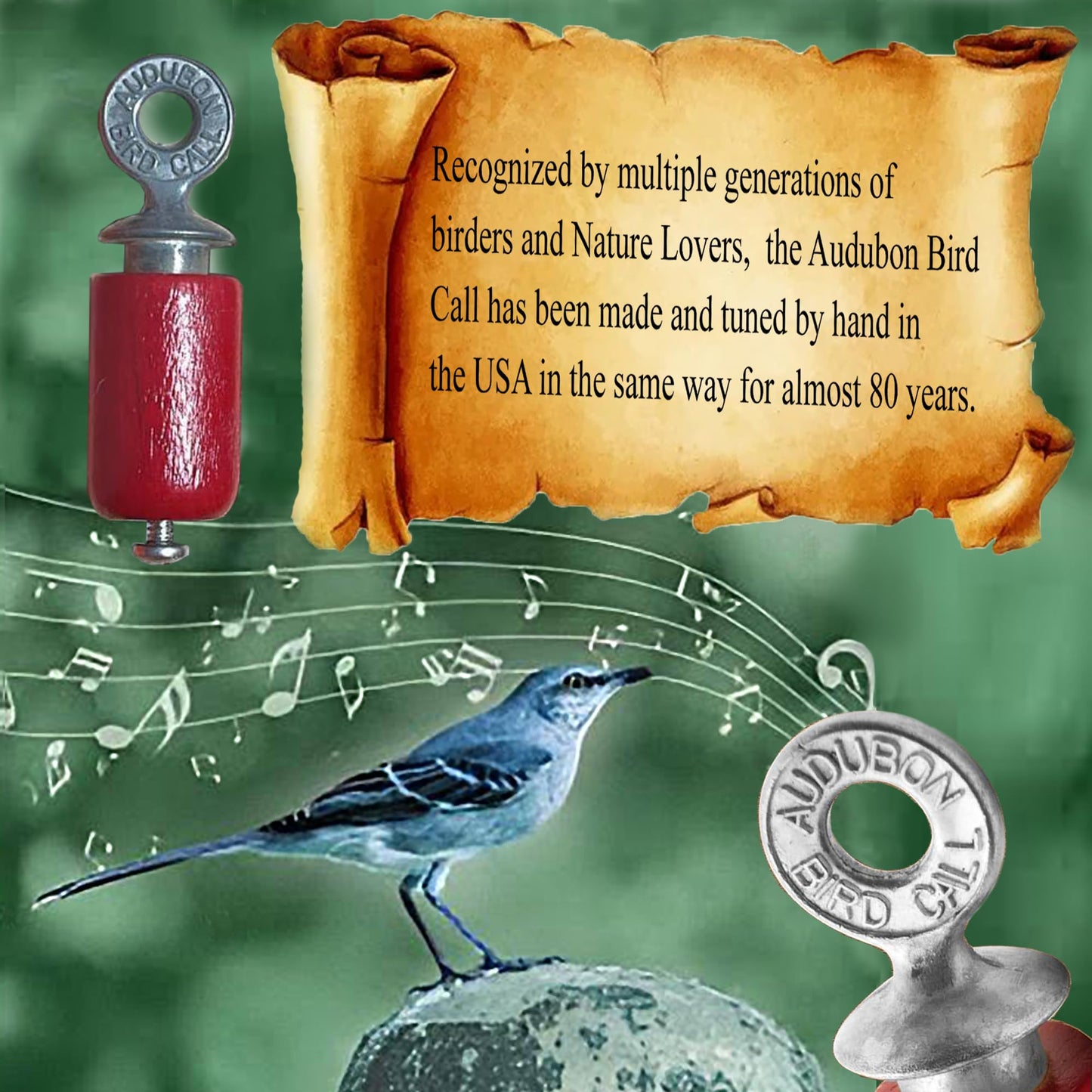 Audubon Bird Call - Red Gift Pack