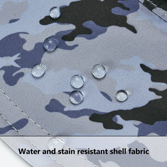 BASSDASH UPF 50+ Sun Fishing Hat Water Resistant with Detachable Neck Flap